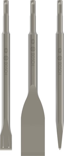 Accessoires Bosch Jeu de 3 burins professionnels SDS-plus | 2607019159 - 2607019159