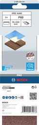 Bosch Schuurband x440 Best pour le bois et la peinture, P80