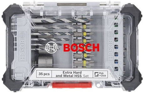 Bosch accessoires 35-delige set boor en schroefbit mixed for metal (displayvariant) - 2607017726