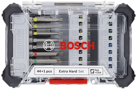 Bosch accessoires bosch extra harde schroevendraaierset 44+1 st. - 2607017733