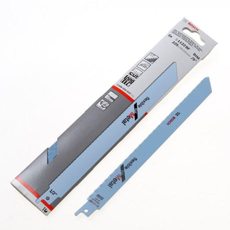 Accessoires Bosch 5x lame de scie alternative flexible pour métal s1122bf - 2608656019