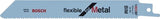 Accessoires Bosch 5x lame de scie alternative flexible pour métal s922bf - 2608656014