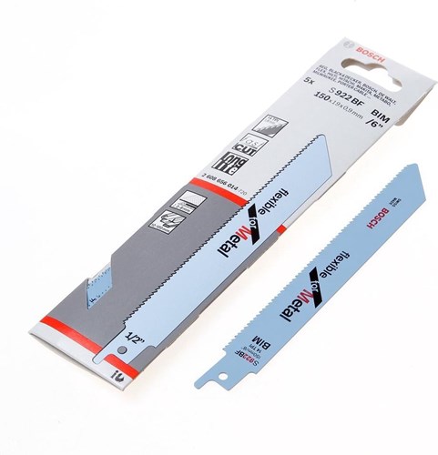 Accessoires Bosch 5x lame de scie alternative flexible pour métal s922bf - 2608656014