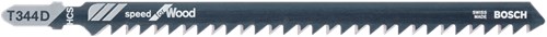 Accessoires Bosch 5x vitesse pour lame de scie sauteuse à bois t344d - 2608633a34
