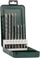 Jeu de 7 perforateurs Bosch SDS Plus - convient à toutes les marques