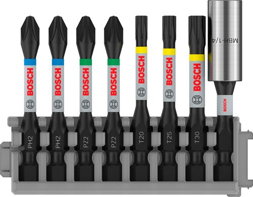 Imp Bosch Accessories Jeu d'embouts de contrôle Act 8 pièces - 2608522326 - 2608522326