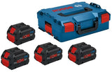 Bosch bleu accessoires bosch batterie | 4 x procore18v 5,5ah | dans l-boxx - 1600a02a2h