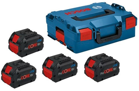 Batterie accessoires Bosch | 4 x procore18v 5,5ah | dans l-boxx - 1600a02a2u