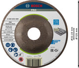 Bosch accessoires disque de meulage | acier inoxydable | 125 mm | par 1 | 2608602488 - 2608602488