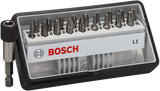Jeu d'embouts d'accessoires Bosch | extra dur l1 | ligne robuste | 19 pièces | 2607002567 - 2607002567