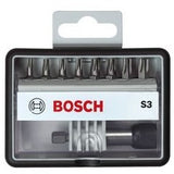 Jeu d'embouts d'accessoires Bosch | très dur s3 | ligne robuste | 9 pièces | 2607002562 - 2607002562