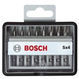 Jeu d'embouts d'accessoires Bosch | extra dur sx4 | ligne robuste | 9 pièces | 2607002559 - 2607002559
