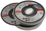 Accessoires Bosch disques à tronçonner bosch métal acier inoxydable 125mm x 1mm | par 10 - 2608603255