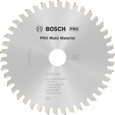 Bosch accessoires cirkzb multi 130x20 16x2 42t tr-f