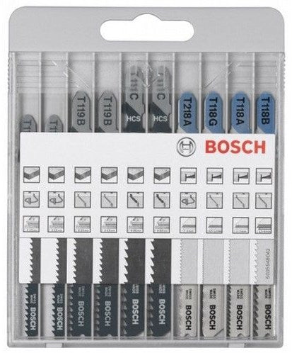 Bosch 10 pièces de la lame de puzzle Basic