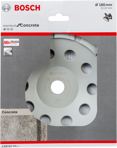Accessoires Bosch meule boisseau diamantée std béton 180 - 2608601575