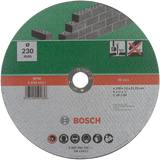 Bosch accessoires disque à tronçonner pierre, 230 x3 droit - 2609256331