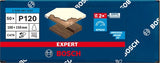 Bosch accessoires expert papier de verre c470 100 x 150 mm, k 120, 50 pièces - 2608901643