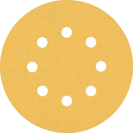Bosch accessoires papier abrasif expert c470 pour ponceuses excentriques 125 mm, 8 trous, k120 50 pièces - 1 pièce(s) - 2608900912