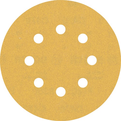Bosch accessoires papier abrasif expert c470 pour ponceuses excentriques 125 mm, 8 trous, k180 50 pièces - 1 pièce(s) - 2608900913