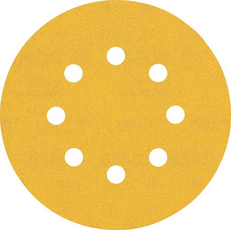 Bosch accessoires papier abrasif expert c470 pour ponceuses excentriques 125 mm, 8 trous, k240 50 pièces - 1 pièce(s) - 2608900914