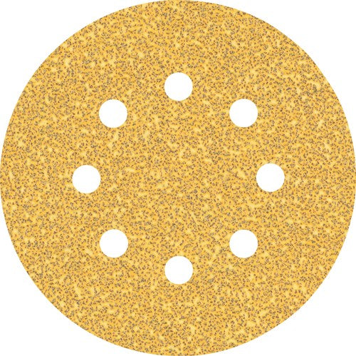 Bosch accessoires papier abrasif expert c470 pour ponceuses excentriques 125 mm, 8 trous, k40 5 pièces - 2608900803