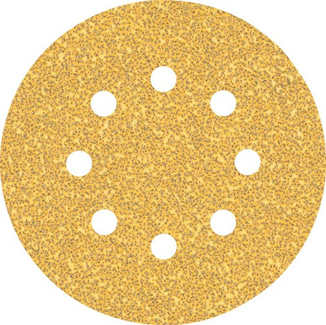 Bosch accessoires papier abrasif expert c470 pour ponceuses excentriques 125 mm, 8 trous, k40 5 pièces - 2608900803