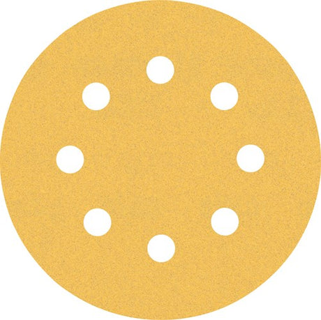 Bosch accessoires papier abrasif expert c470 pour ponceuses excentriques 125 mm, 8 trous, k60 120 240 6 pièces - 2608900812