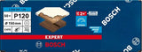 Bosch accessoires papier abrasif expert c470 pour ponceuses excentriques 150 mm, multitrous, k120 50 pièces - 1 pièce(s) - 2608901139