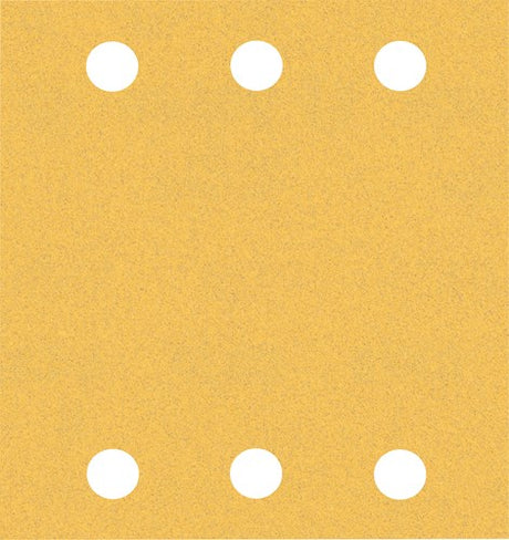 Bosch accessoires papier abrasif expert c470 pour ponceuses orbitales 115 x 140 mm, k2x40 2x60 2x80 2x120 2x180 10 pièces - 2608901113