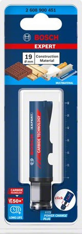 Bosch accessoires expert matériau de construction gatzaag 19 x 60 mm - 1 pièce(s) - 2608900451