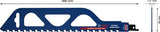 Bosch accessoires expert 'brique creuse' s 1243 hm lame de scie alternative 1 pièce - 1 pièce(s) - 2608900417