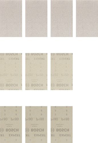 Bosch accessoires expert m480 jeu de filets de ponçage 80 x 133 mm 10 pièces - 1 pièce(s) - 2608901205