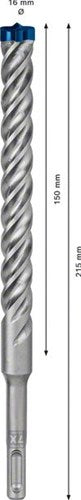 Bosch expert sds plus-7x marteau perforateur 16 x 150 x 215 mm
