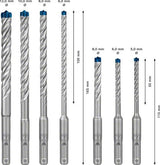 Bosch Expert SDS-plus-7x Hamerboorset