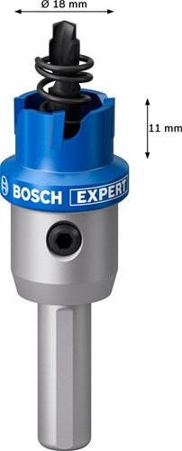 Bosch accessoires expert sheet metal | gatzaag | 18 mm - 2608901401