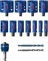 Bosch Gatzaw ToughMaterial-Set, Ø 20-76 mm, 14 pièces