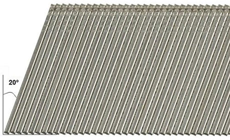 Accessoires Bosch clous de finition 63mm |20° 1,6 16g | galvanisé | Pour gsk 18-2608200533