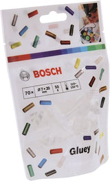 Bosch accessoires bâtons de colle gluants transparents - 2608002004