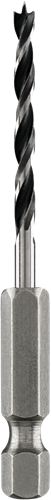 Bosch accessoires foret hélicoïdal à bois hexagone 3mm - 2609255147