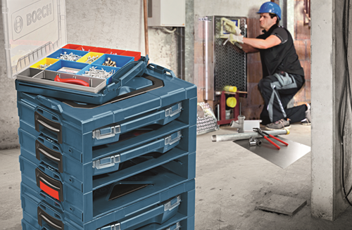 Accessoires Bosch i-boxx 72 accessoires : 10 conteneurs séparés - 1600a001s6