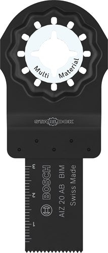 Accessoires Bosch lame de scie multi-matériaux aiz 20 ab | Starlock | 20x30mm - 2608669251
