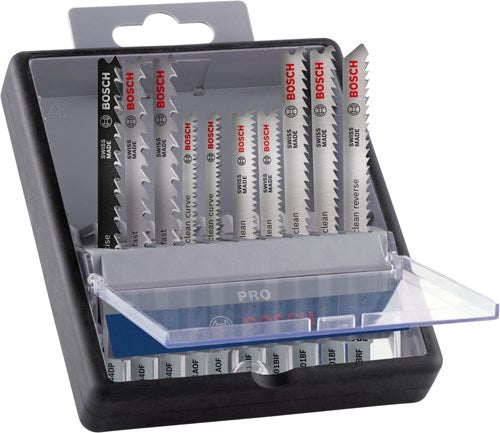 Bosch accessoires pro ensemble bois dur et stratifié | 83 mm | 10 pièces - 2607011941