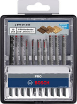 Bosch accessoires pro ensemble bois dur et stratifié | 83 mm | 10 pièces - 2607011941