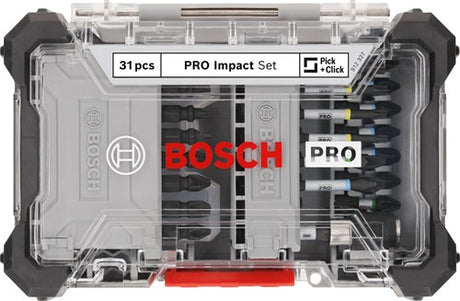 Bosch accessoires pro impact schroefbitset | 31 stuks - 2608521u71