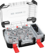 Bosch accessoires pro multi-matériaux pc plus jeu de scies-cloches | 14 pièces - 061599767a