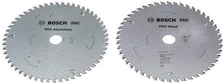 Accessoires Bosch lames de scie circulaire pro bois aluminium | 165 mm | sans fil | 2 pièces - 2608644733