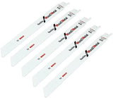 Bosch accessoires lame de scie alternative s1122hf flexible pour bois et métal 5pcs - 2608656021