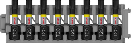 Imp bosch accessoires embout à vis act control t20, 25 mm 8x - 2608522380