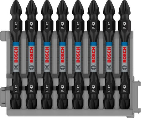 Imp bosch accessoires embout à vis double face act control ph2, 65 mm 8x - 2608522337